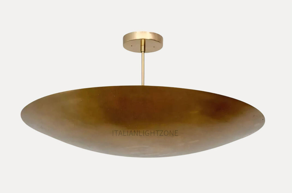Mid-Century Modern Handmade Brass Dome Ceiling chandelier-6-Light Brass Sputnik Pendant Ceiling Light Unique Wall Art for Living Room
