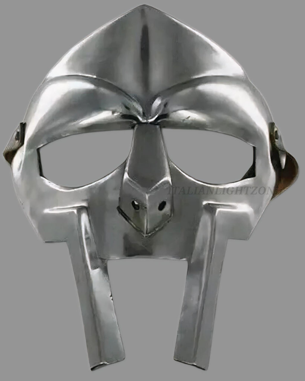 MF DOOM Gladiator Mask – Handmade Steel Polished Finish, Limited Edition Cosplay Helmet, Marvel Villain Inspired Gift for Halloween