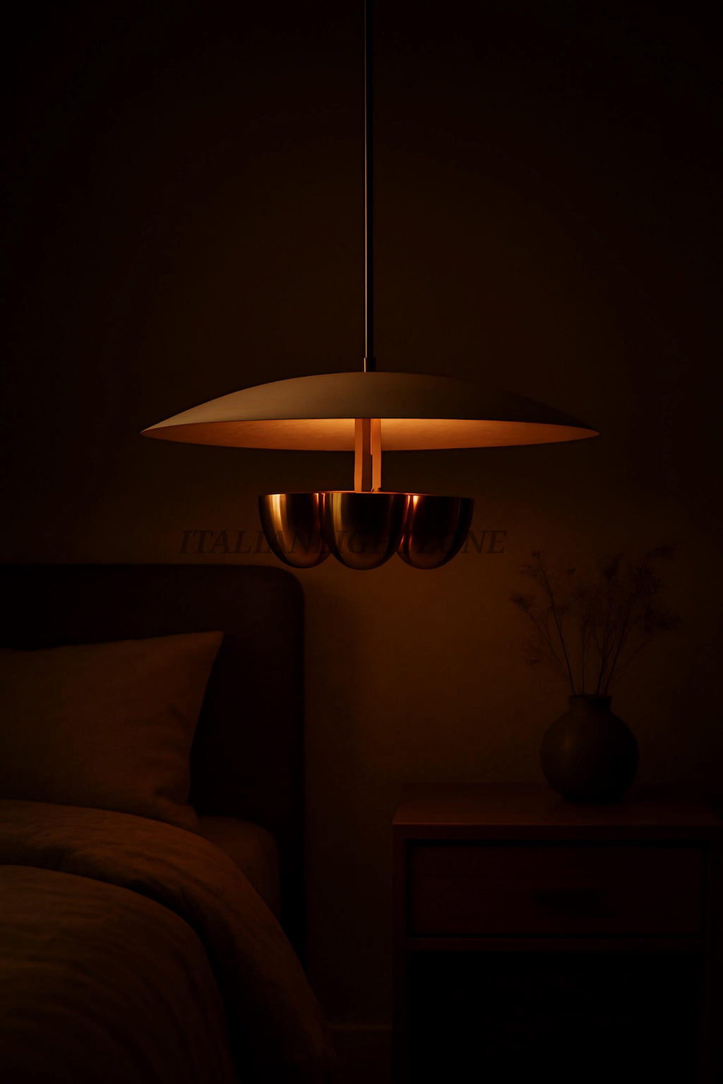 Mid Century Modern Sputnik Chandelier – Handmade Brass 4-Light Vintage Pendant Ceiling Lamp for Dining Room, Living Room, Bedroom Lighting