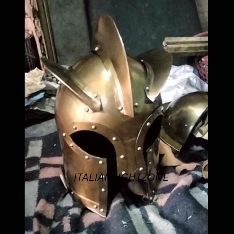 Medieval Full Suit of Armor | Wearable Kings guard-Inspired Knight Armor with Helmet & Cloak | Handmade Steel LARP Cosplay Costume