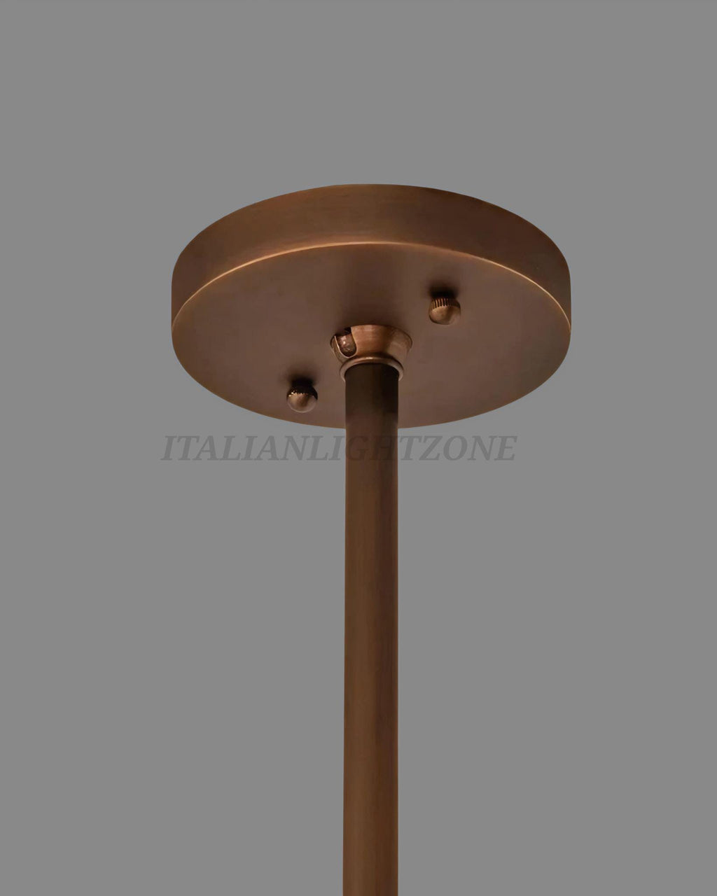 Lola Chandelier – Handmade 3-Light Walnut Ball Mid Century Modern Ceiling Fixture – Large Minimalist Pendant Light for Elegant Homes