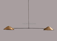 Italian Handcrafted Brass Wall Sconce – Mid Century Modern Ruffle Shade Lamp, Vintage Luxury Lighting Fixture for Bedroom & Living Room