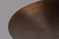 Mid Century  Dome Ceiling 6 Light – Handmade Flush Mount with Starry Sky Glow – Ambient  Sputnik light for Living Room or Hallway