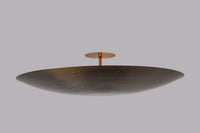 Mid Century  Dome Ceiling 6 Light – Handmade Flush Mount with Starry Sky Glow – Ambient  Sputnik light for Living Room or Hallway
