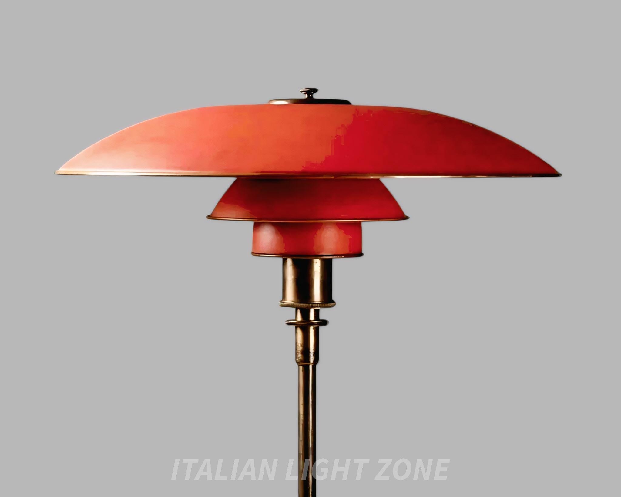 Mid Century Modern Floor Lamp – 1950s Stilnovo Style Adjustable Arm Vintage Lighting, Italian Brass Retro Standing Lamp for Living Room