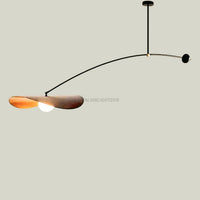 Handmade Mid Century Modern Stilnovo Chandelier – Italian Brass Sputnik Light – 3 Arm Black Dome Ceiling Lamp for Living or Dining