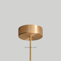 Mid Century Modern Brass Pendant Light | Italian Dome Chandelier | 1950s Adjustable Ceiling Fixture | Handmade Vintage Lighting| Dining Room