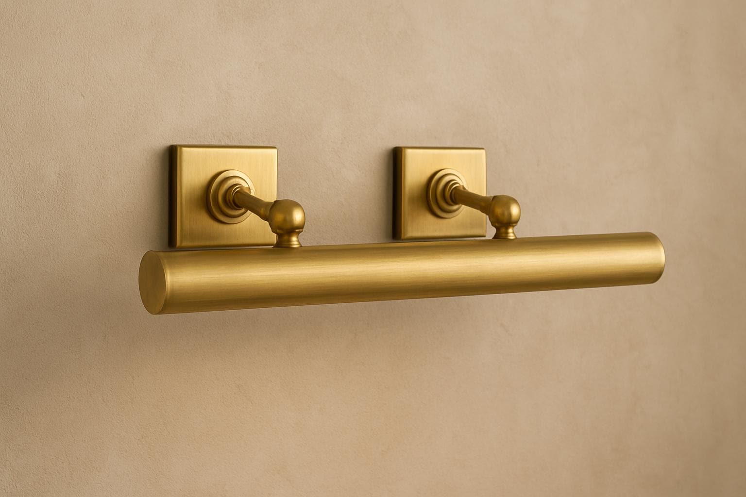 Vintage Brass Picture Light | Adjustable Wall Art Lamp for Paintings | Antique Gallery Lighting | Mid Century Modern Wall Light