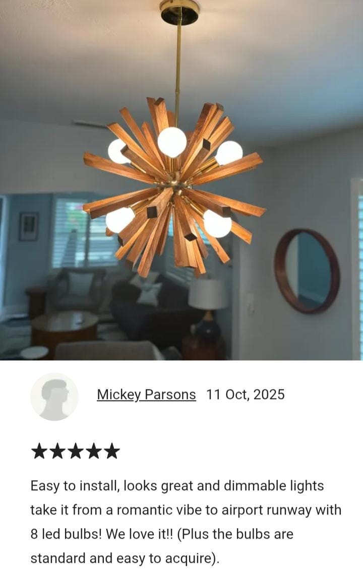Handmade Mid Century Modern Multicolor Sputnik Chandelier – Retro Atomic Ceiling Light for Living Room, Dining, Wedding & Festive Decor