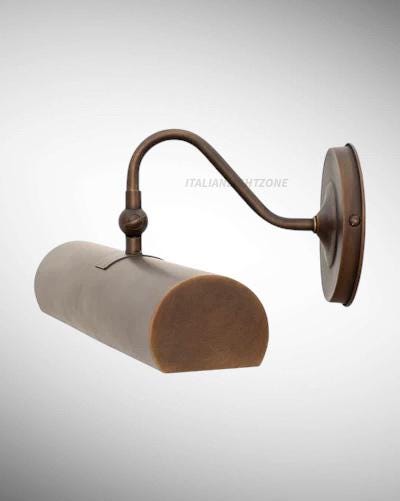 Mid Century Modern Brass Picture Light | Vintage Art Light | Adjustable Wall Mounted Picture Lamp Antique Brass Wall Sconce Gallery Lighting