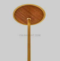 Mid Century Modern Italian Brass Chandelier with  metal Shades – Handmade Linear Pendant Light for Dining Room Kitchen Island