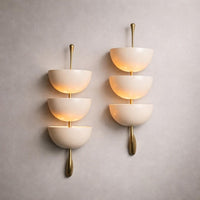Mid Century Brass Wall Sconce – 1950s Italian Stilnovo Adjustable Lamp, Vintage Reading Light Fixture, Handmade
