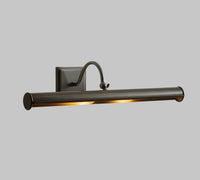 Vintage Brass Picture Light, Adjustable Wall Art Lamp, Antique Gallery Lighting, Mid Century Modern Painting Light Fixture