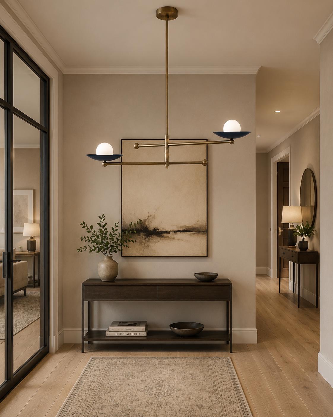 Mid Century Modern Chandelier Stilnovo Inspired Ceiling Light Modern Linear Pendant Fixture Designer Dining Room Lighting Home Decor.
